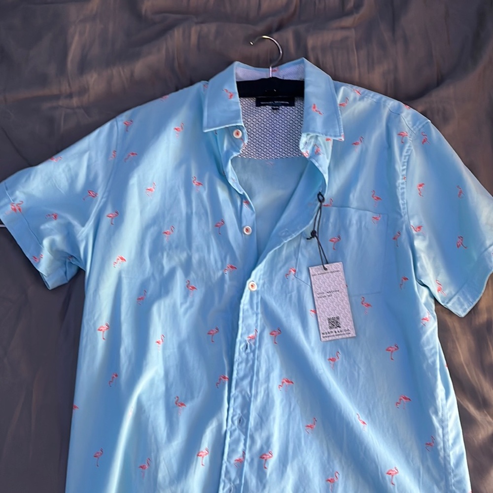 Michael Brandon Casual button up T shirt